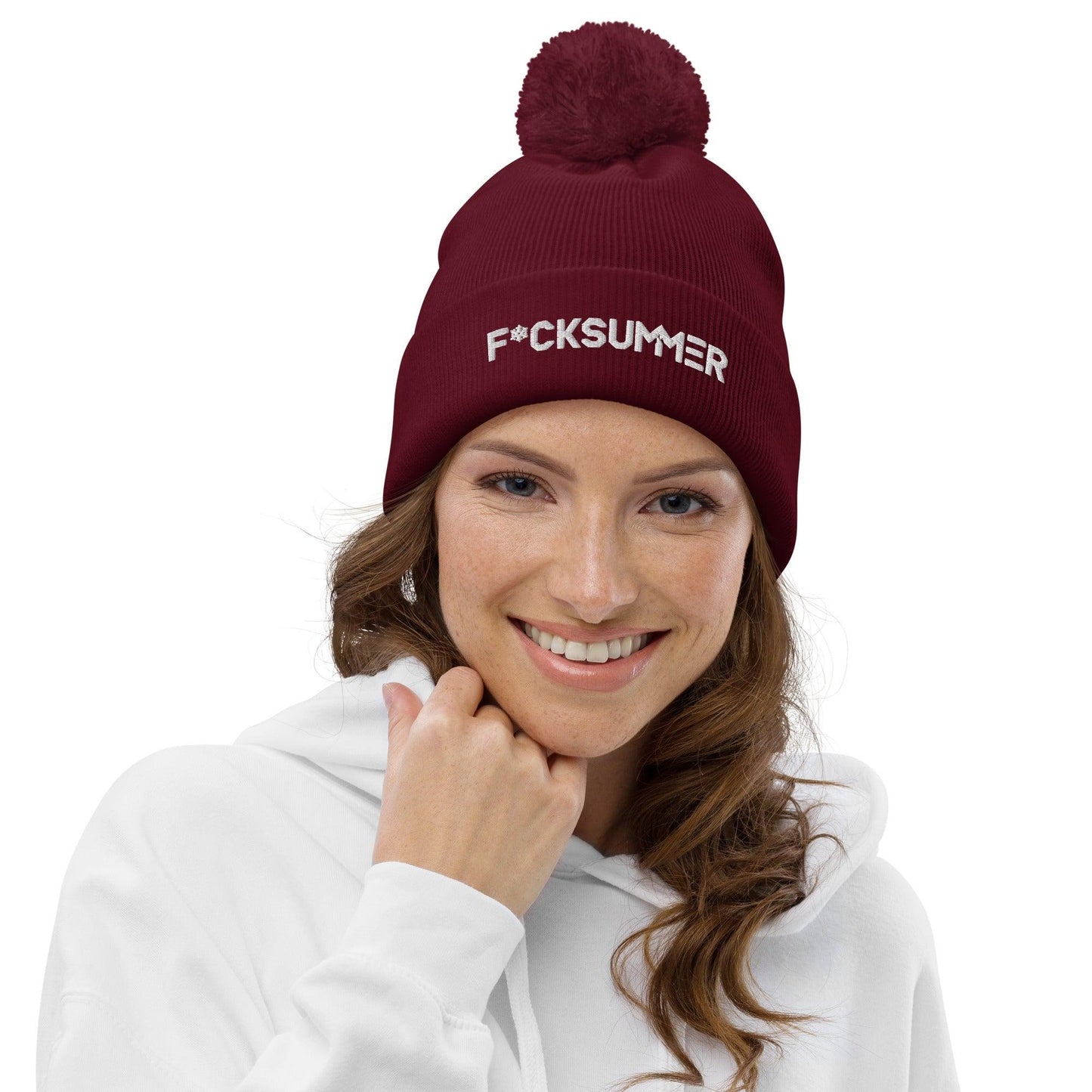 Gorro con pompón "F*ckSummer" - F*ckSummer