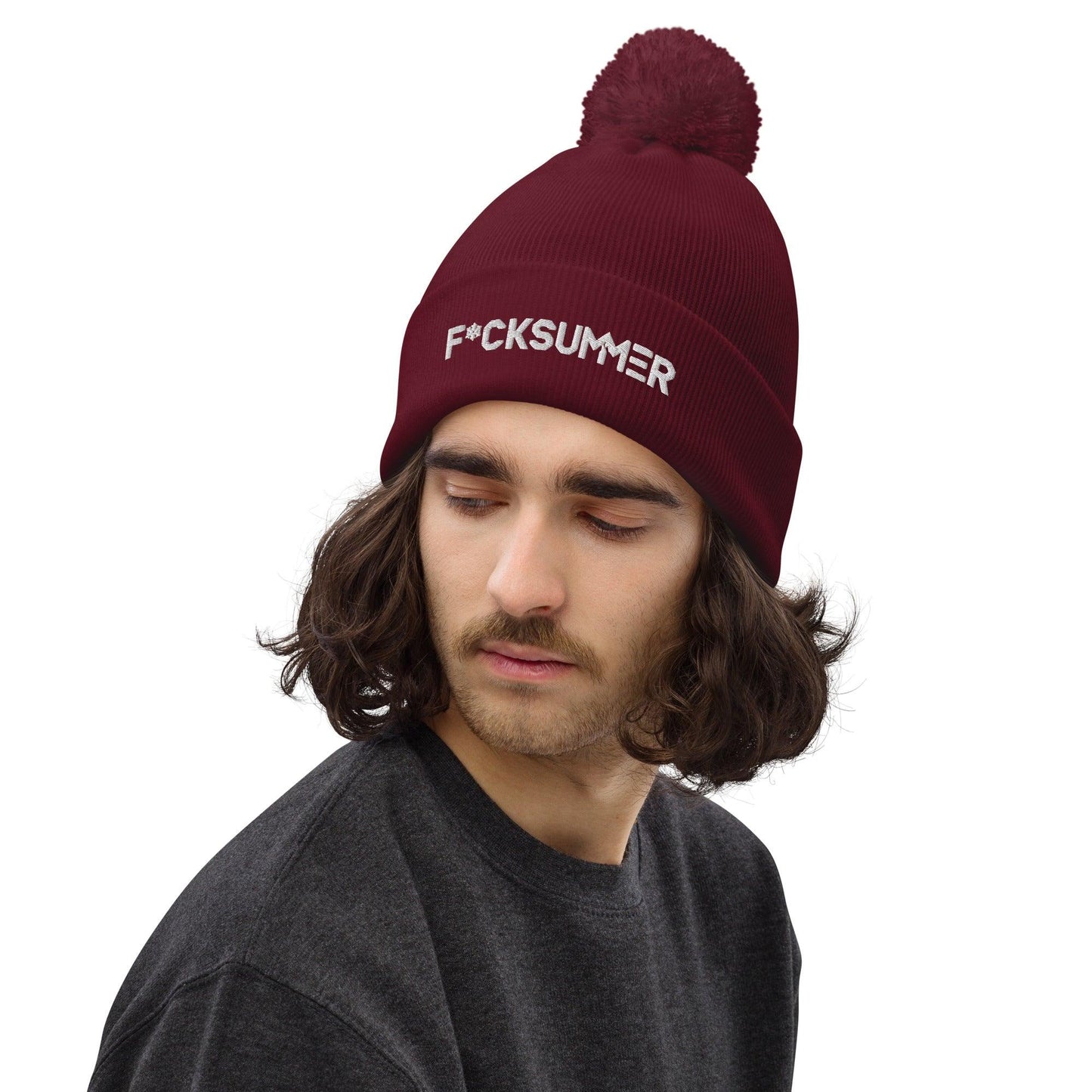 "F*ckSummer" pompom hat