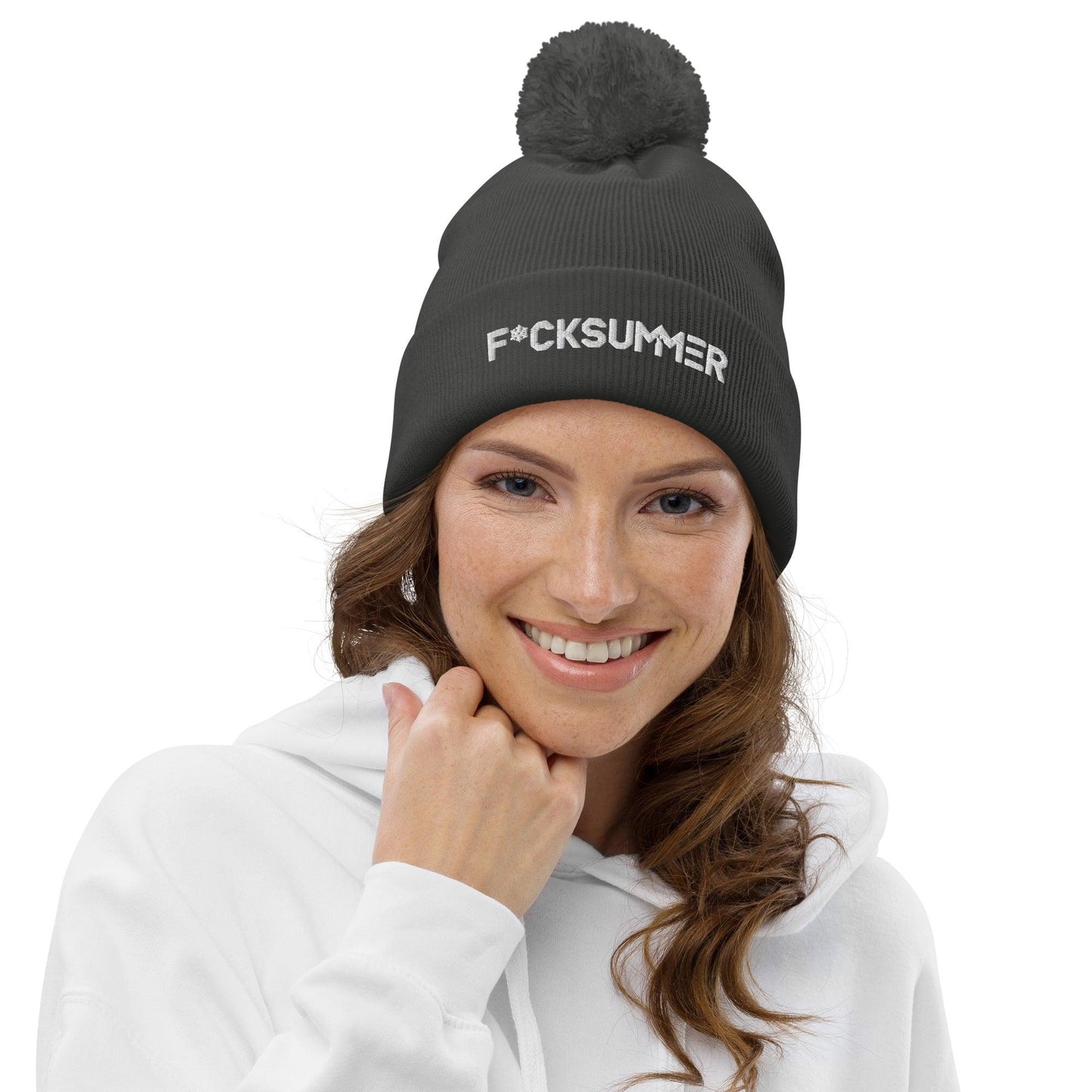 "F*ckSummer" pompom hat