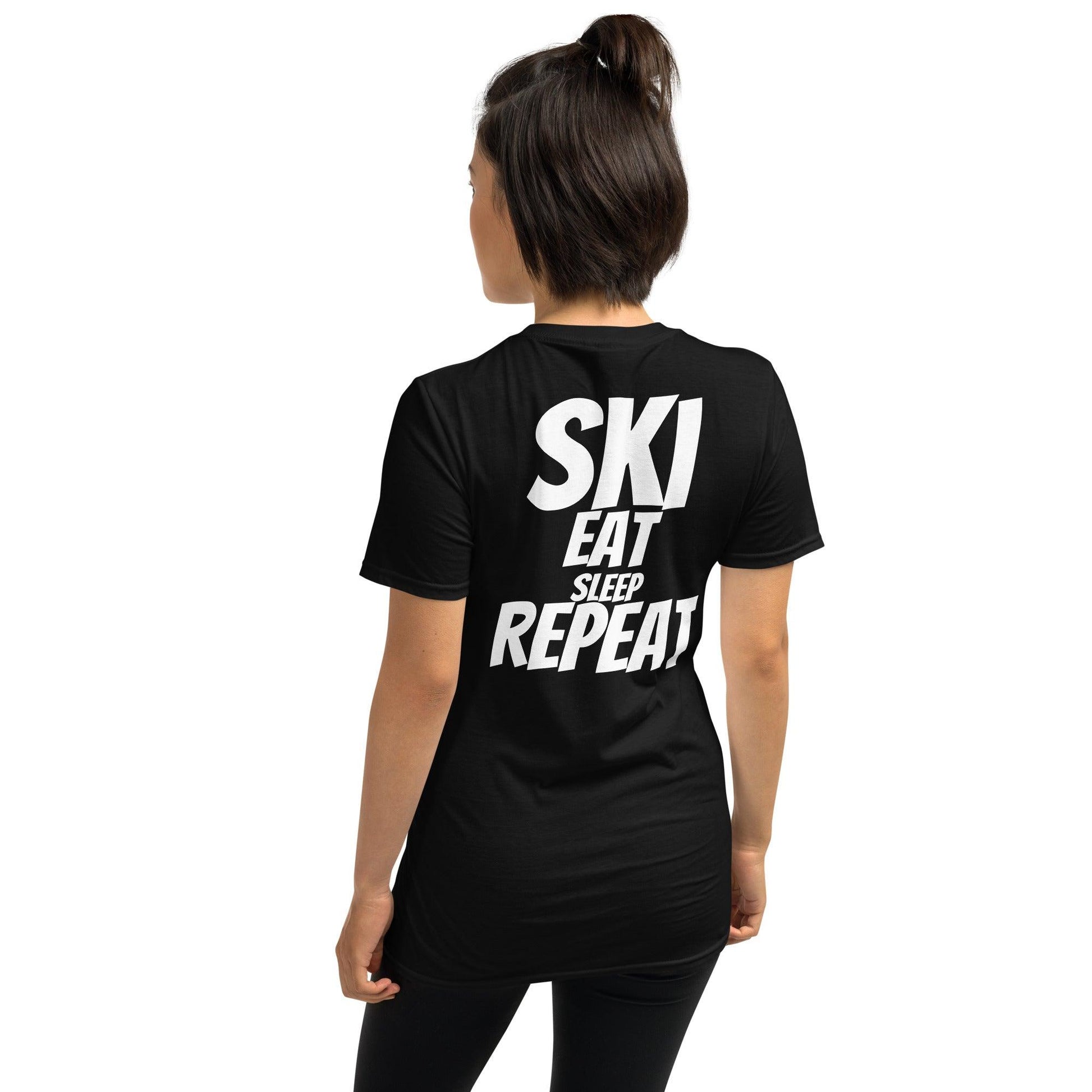 Camiseta unisex - "Ski, Eat, Sleep, Repeat" - F*ckSummer