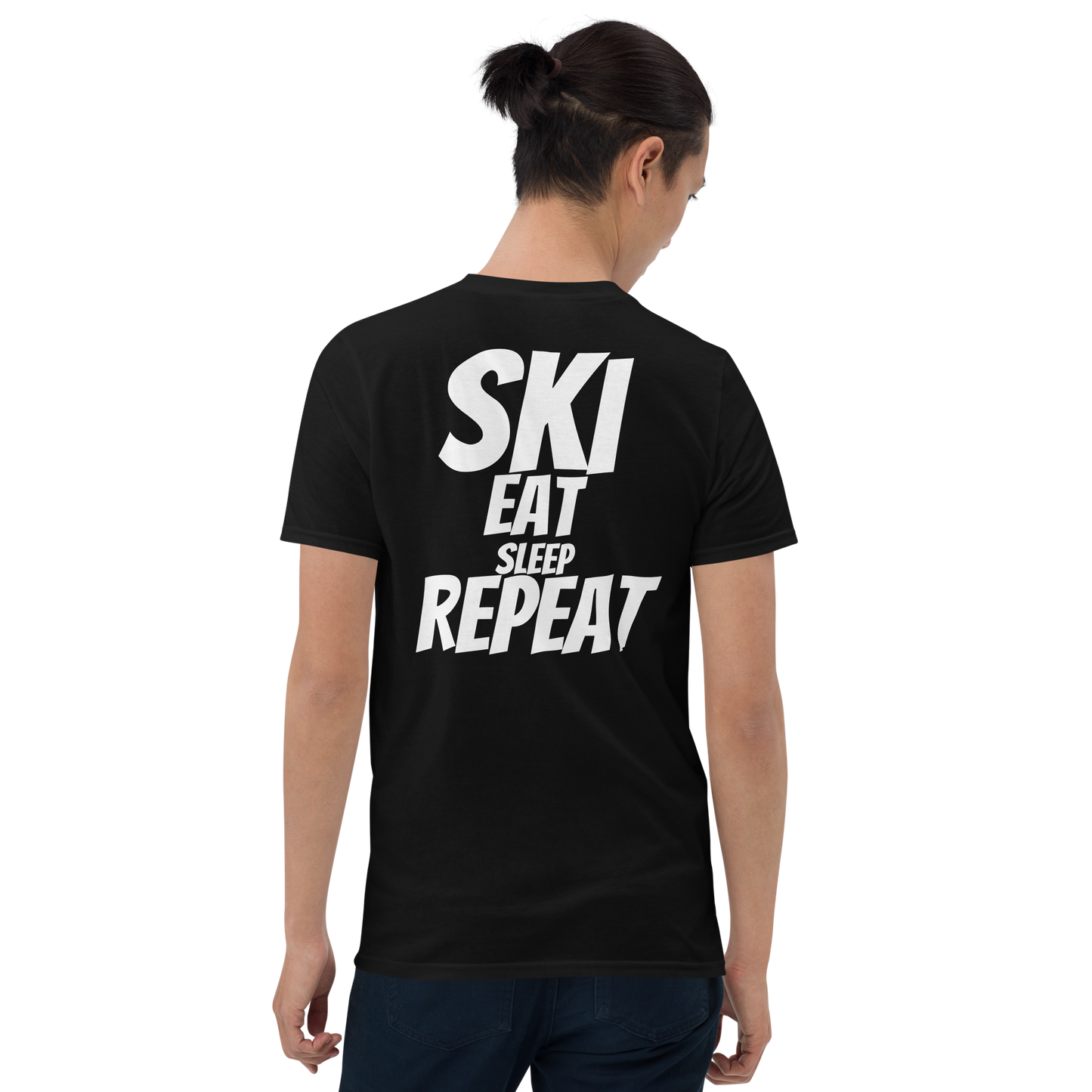 Camiseta unisex - "Ski, Eat, Sleep, Repeat"