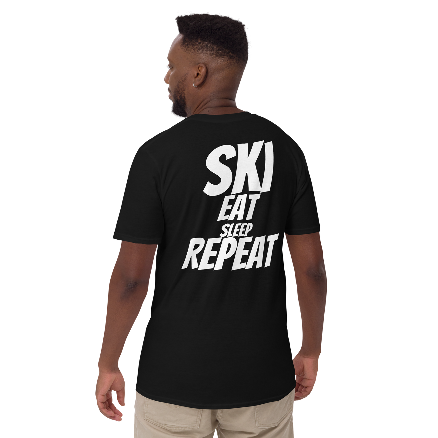 Camiseta unisex - "Ski, Eat, Sleep, Repeat"