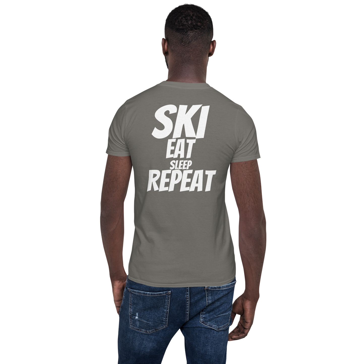 Camiseta unisex - "Ski, Eat, Sleep, Repeat"