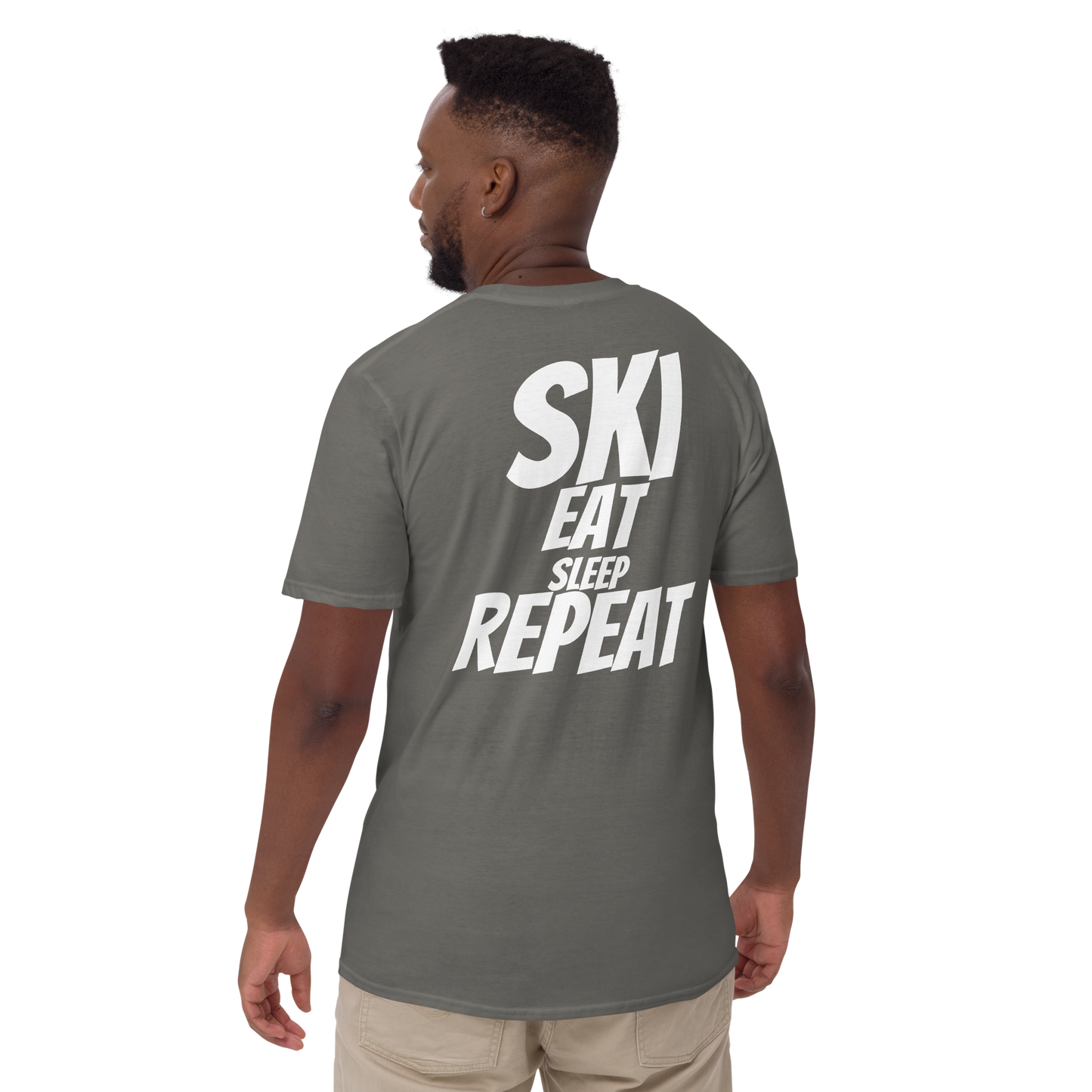 Camiseta unisex - "Ski, Eat, Sleep, Repeat"