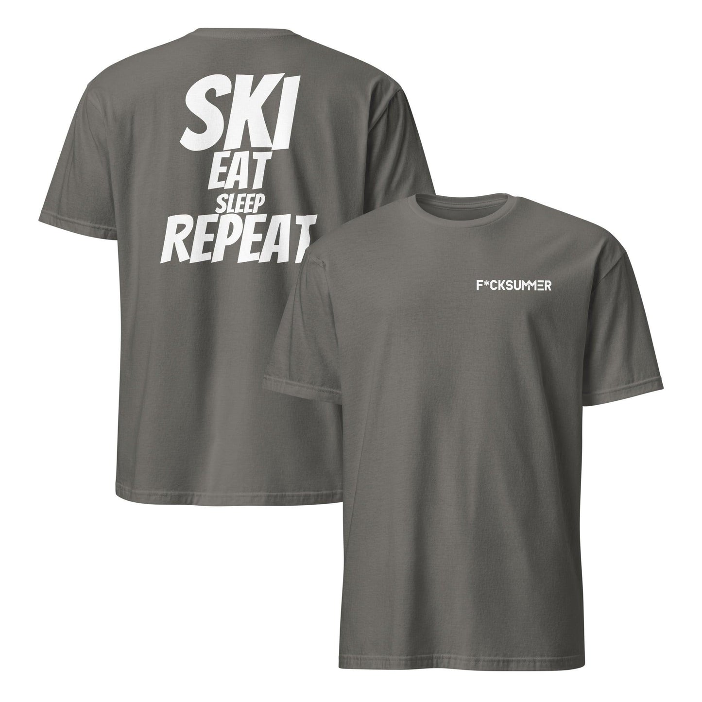 Camiseta unisex - "Ski, Eat, Sleep, Repeat" - F*ckSummer