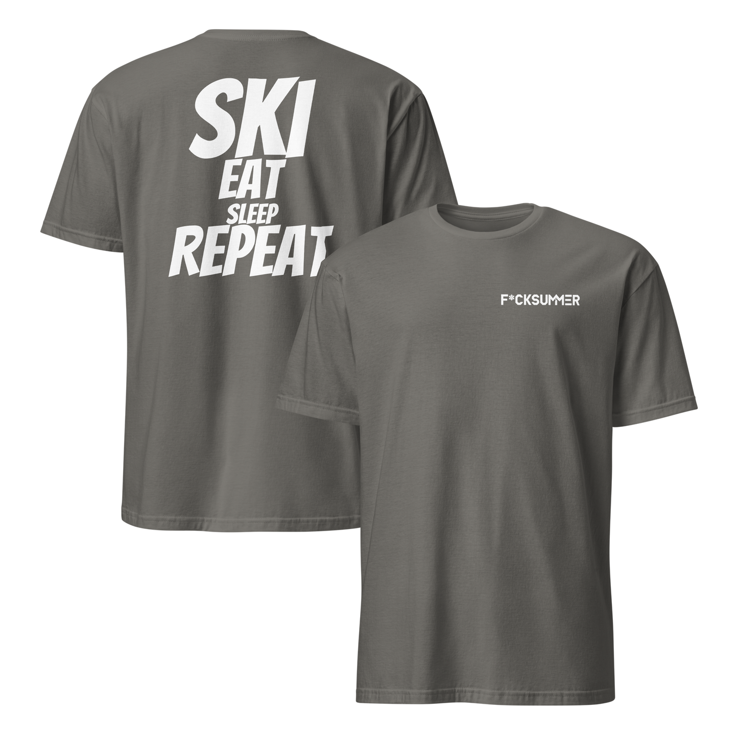 Camiseta unisex - "Ski, Eat, Sleep, Repeat"