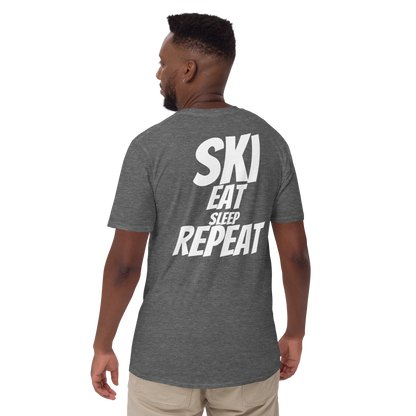 Camiseta unisex - "Ski, Eat, Sleep, Repeat"