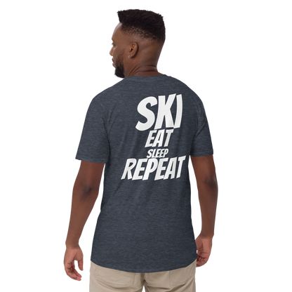 Camiseta unisex - "Ski, Eat, Sleep, Repeat"