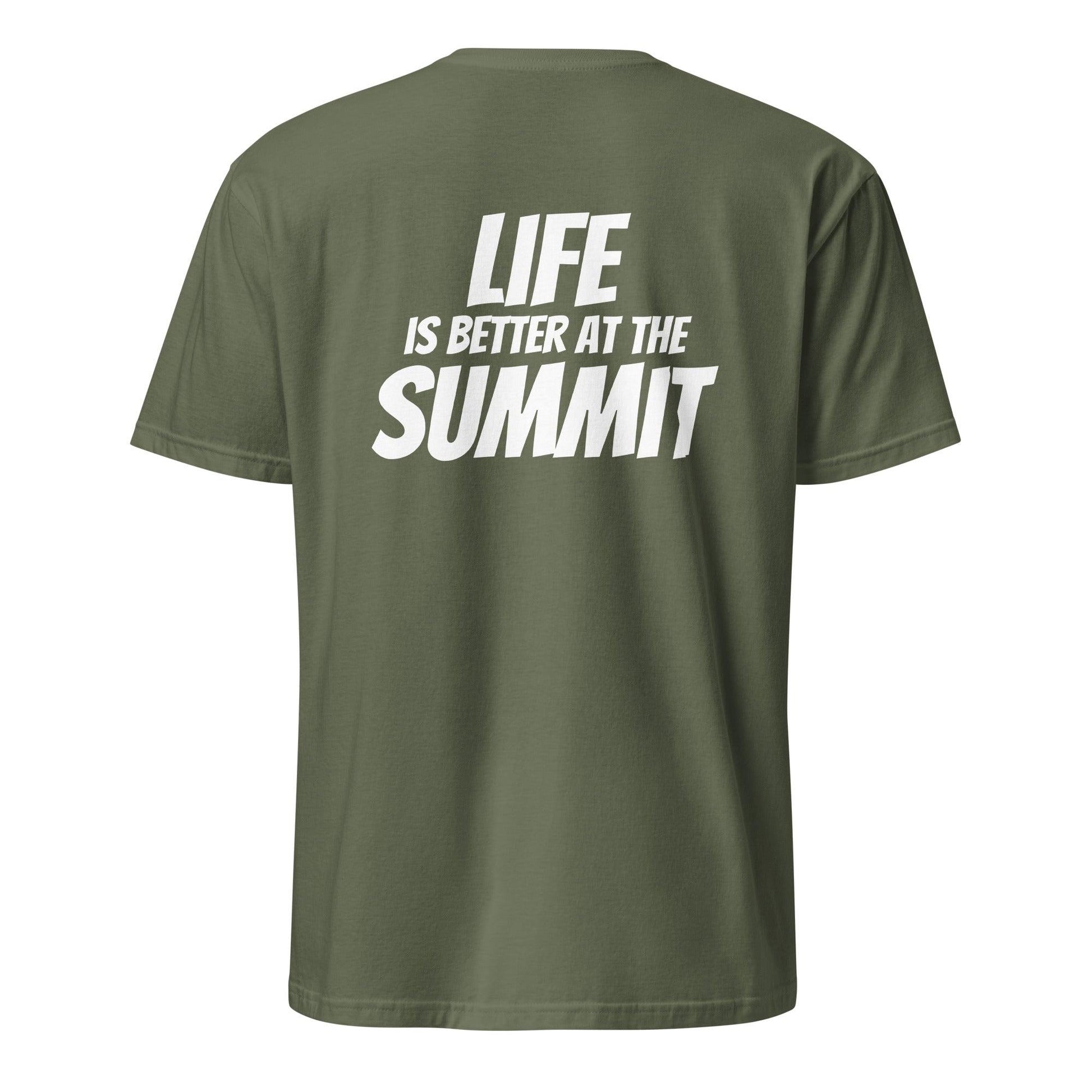 Camiseta unisex - "Life Is Better At The Summit" - F*ckSummer