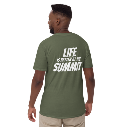 Camiseta unisex - "Life Is Better At The Summit"