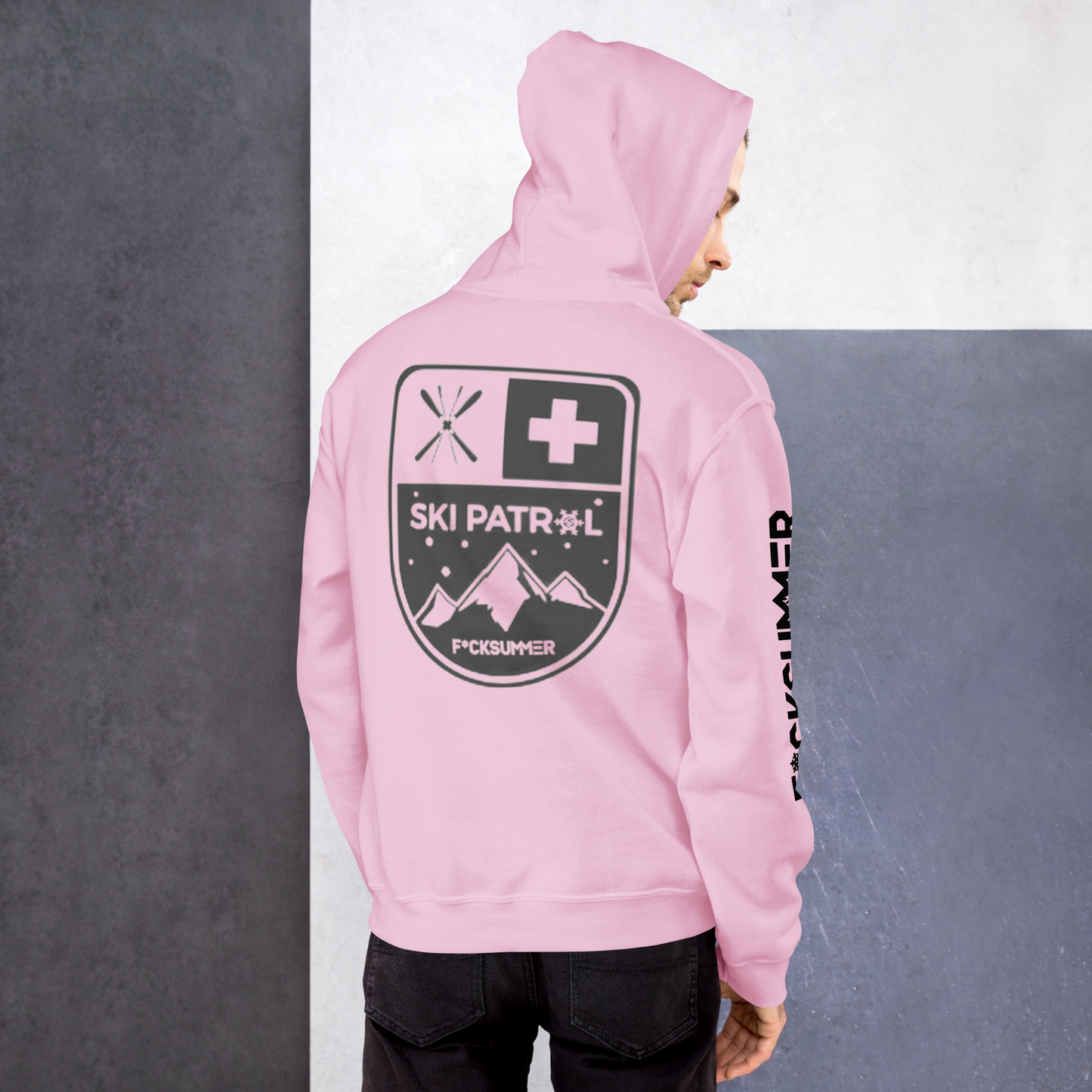 Sudadera con capucha Unisex - "Ski Patrol"