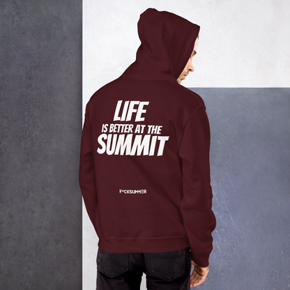 Unisex Hoodie - "Life Is Better At The Summit"