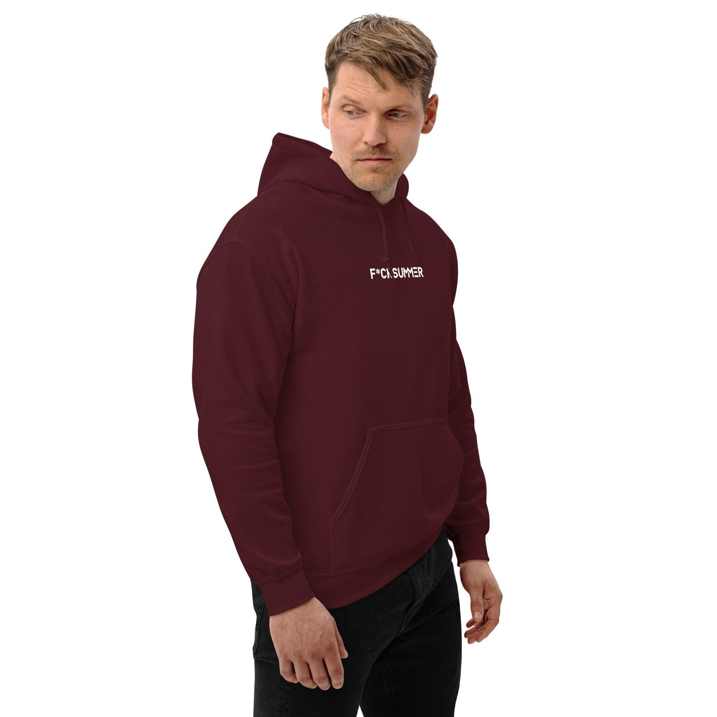 Sudadera con capucha Unisex - "Ski Club Batch" - F*ckSummer