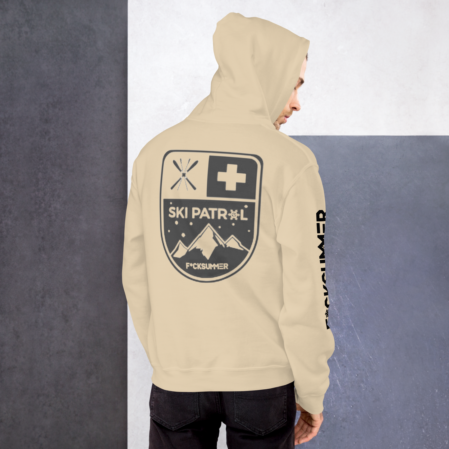 Sudadera con capucha Unisex - "Ski Patrol"