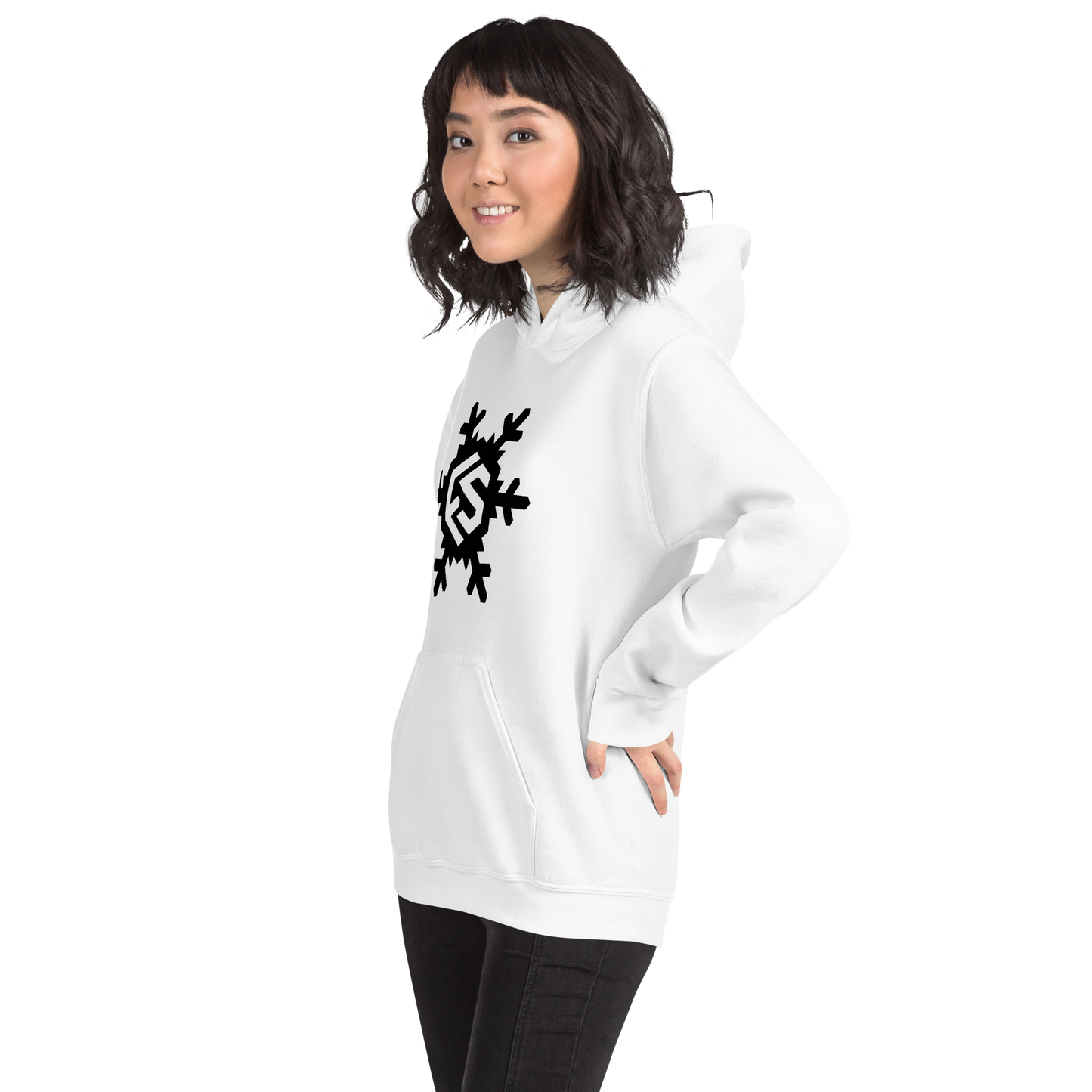 Sudadera con capucha Unisex - "Branded Pow"