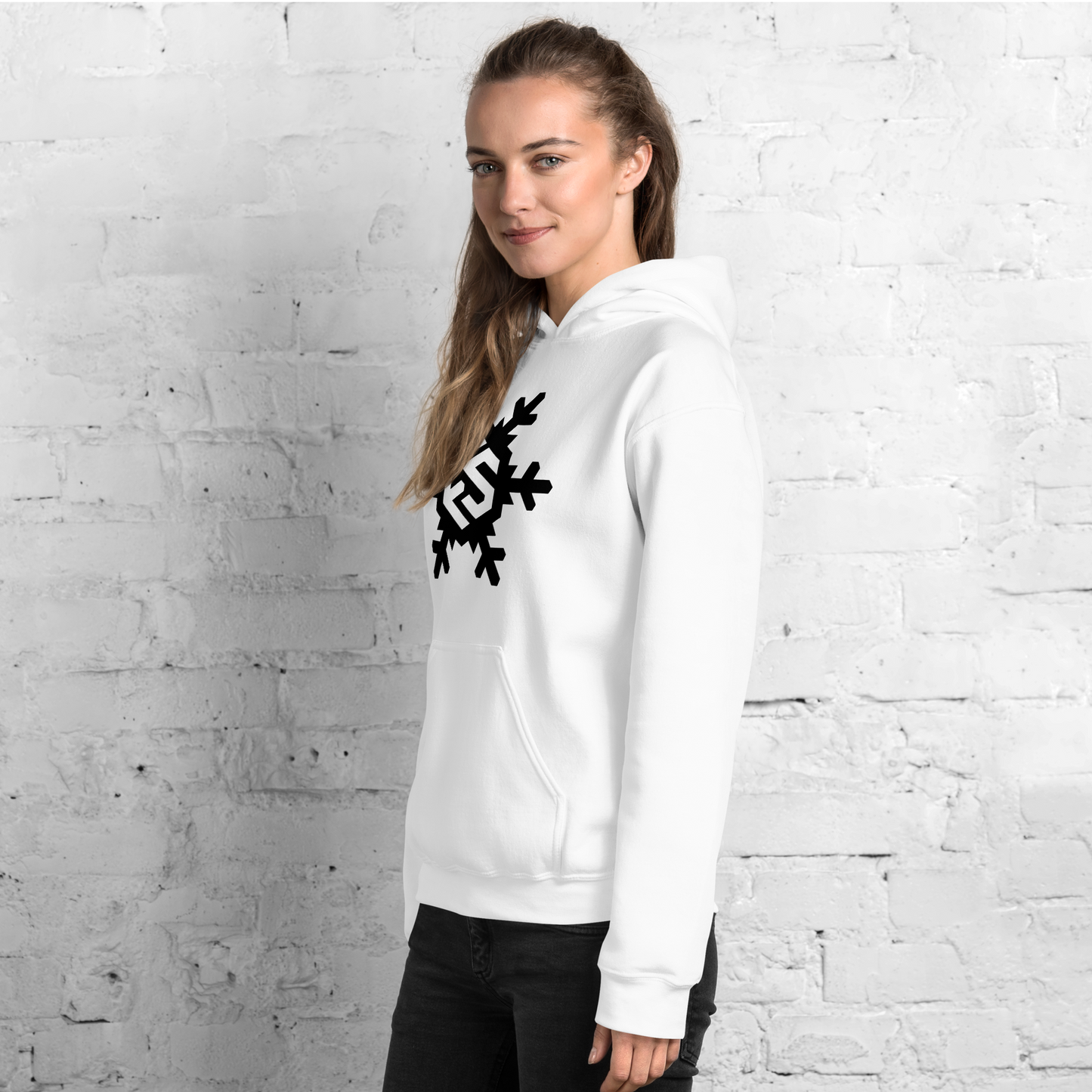 Unisex Hoodie - "Branded Pow"