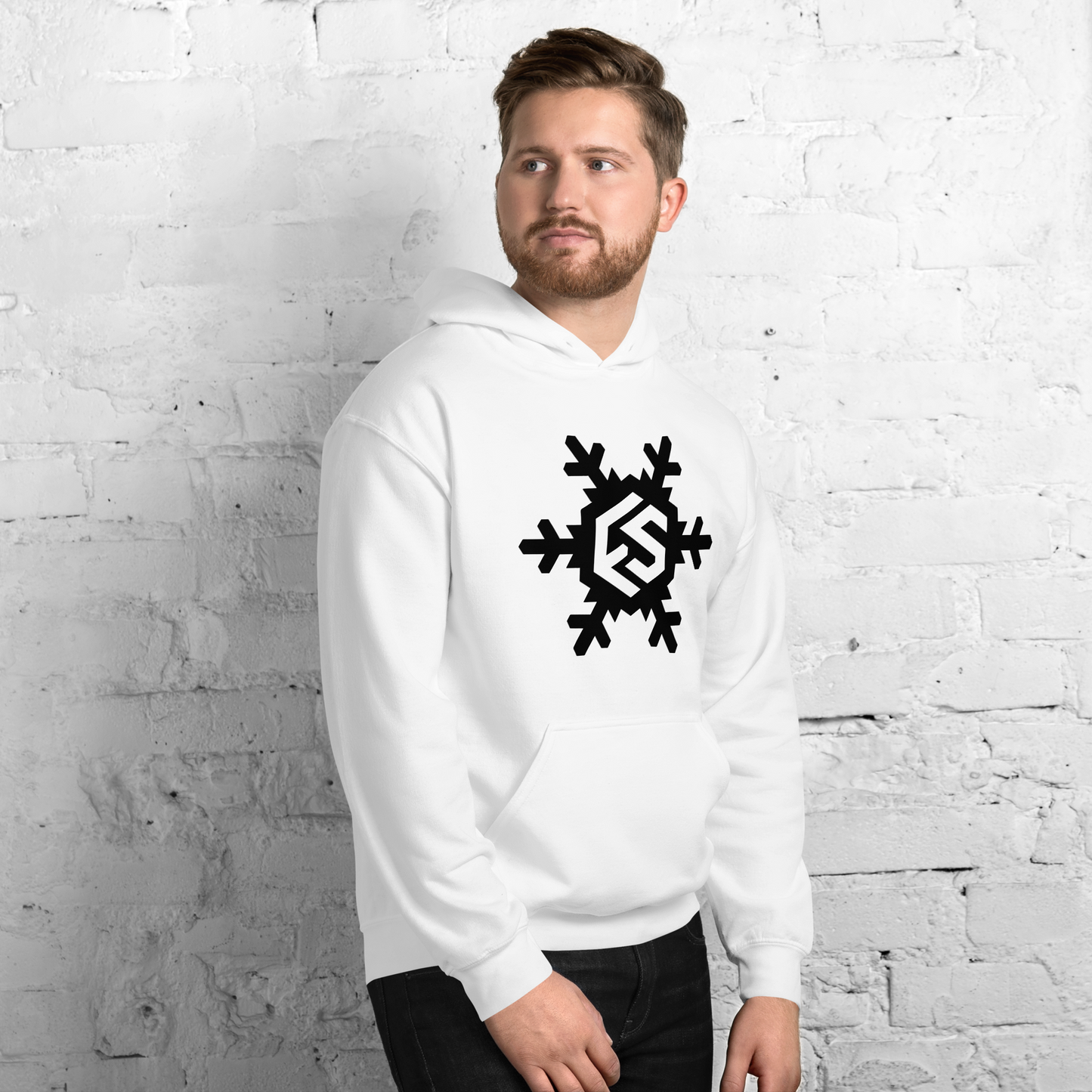 Sudadera con capucha Unisex - "Branded Pow"