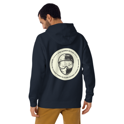 Sudadera con capucha Unisex - "Ski Club Batch"